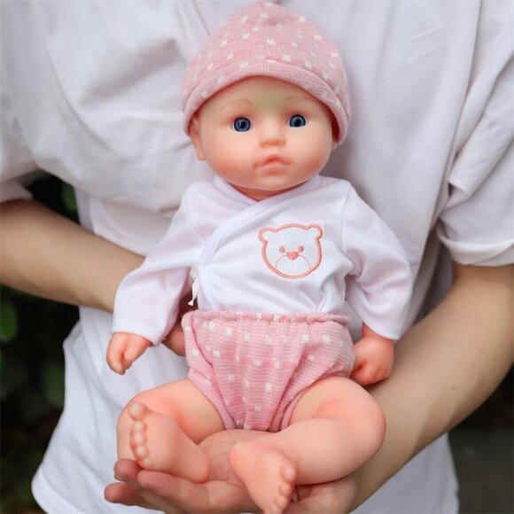 🆕 16.5Inches Soft Vinyl Body Realistic Reborn Baby Boy Doll - Picture 3 of 8
